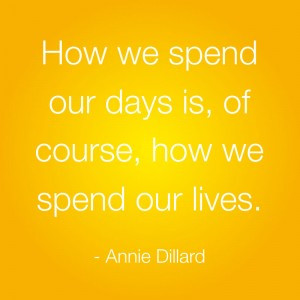 Annie Dillard quote 