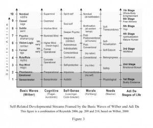 Key Developmental Psychologies within Wilber’s AQAL Model