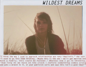 Wildest dreams, ah-aah ha