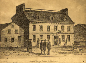 This is the tavern where the Sons of Liberty met to plan their attack ...