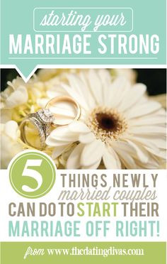 and Ideas for newlywed couples. What to do in those first few months ...