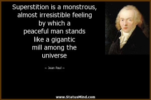 is a monstrous, almost irresistible feeling by which a peaceful man ...