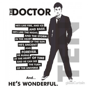 TShirtGifter presents: Doctor Who - ...he's wonderful (variant 2)