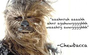 Nine Inspiring Chewbacca Quotes