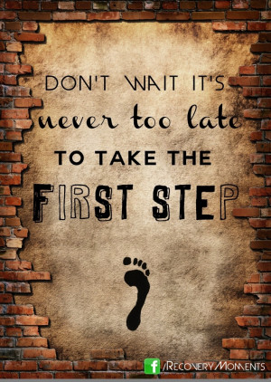 The first step is right in front of you.