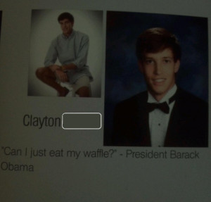 One of the more inspirational senior quotes this year
