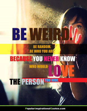 Quotes about being Yourself