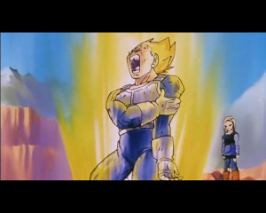 Vegeta broken arm by 18 by Danutz90