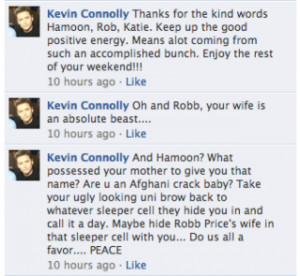 Kevin Connolly's Online Meltdown Reveals He's No Ladies Man