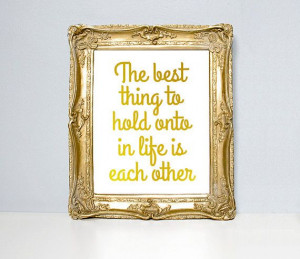 Audrey Hepburn quote gold foil silver foil by bearandrobotstudio, £14 ...