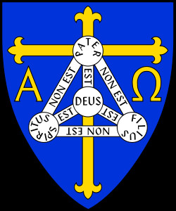 The coat of arms of the Anglican diocese of Trinidad contains several ...
