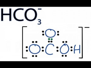 HCO3- Lewis Structure: How to Draw the Lewis Structure for HCO3-