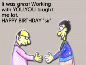 Happy Birthday Sir