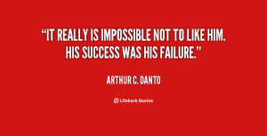 It really is impossible not to like him. His success was his failure ...