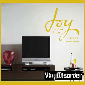 ... Richard Wagner Love & Laughter Vinyl Wall Decal Sticker Mural Quotes