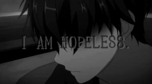 anime, hopeless, kirigaya kazuto, kirito, sad, sword art online