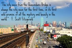 Quote about NYC by F. Scott Fitzgerald Image by Harlem Spirituals ...
