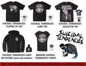 Suicidal Tendencies Skull Hat Suicidal tendencies collab