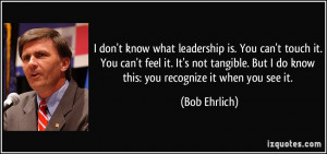 More Bob Ehrlich Quotes