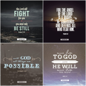 InstaPray.com - Typography Bible verses