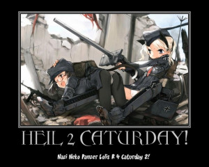 Well armed Nazi Neko Loli & she's a double amputee too with robotic ...