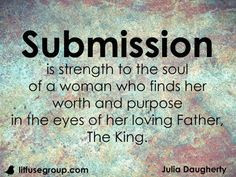 Biblical submission More