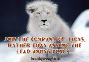 Join-the-company-of-lions-fox-quote