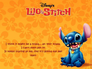 Cute Lilo and Stitch Quotes
