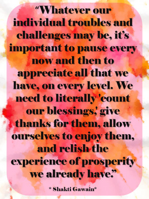 ... where I tune out when I hear people complaining just to complain