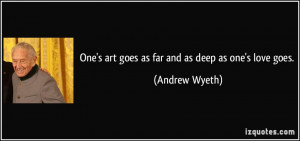 More Andrew Wyeth Quotes