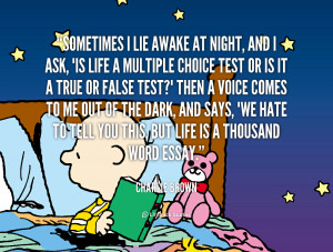 Charlie Brown Credited Quoteko