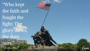 has fourteen quotes to honor the men and women who lost their lives ...