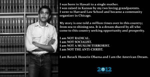 am Barack Hussein Obama and I am the American Dream
