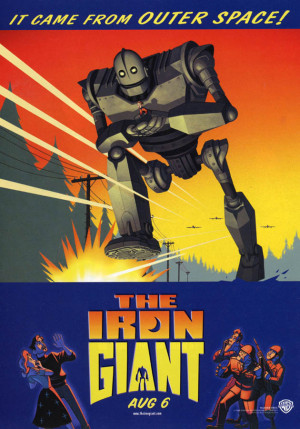 Details about THE IRON GIANT MOVIE POSTER SS ORIGINAL ROLLED 27x40