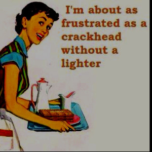 frustrated crackhead without a lighter comic