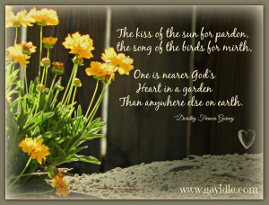 Nearer God's Heart In a Garden
