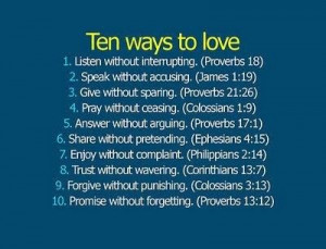 ... verses or quotes, but I like these. Especially forgiving without