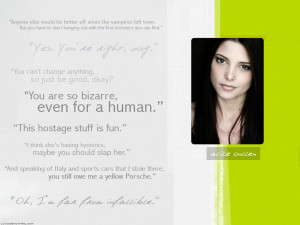 Twilight Series Alice Quotes