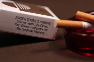 Surgeon General’s Warning, Smoking Causes Lung Cancer, Heart Disease ...