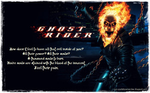 Your Penance stare won't work on me. I've no soul to burn.