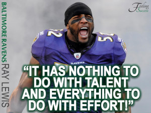 Ray Lewis Quotes On Hard Work