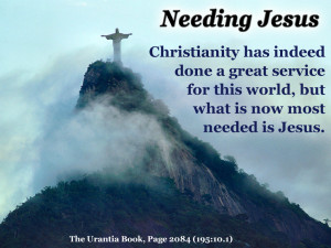 Needing Jesus