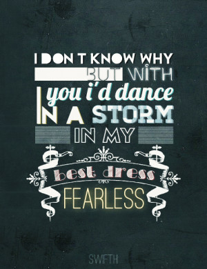 Taylor Swift Fearless Quote