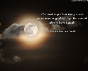 ... Motivation Inspirational You Should Always Have A Goal