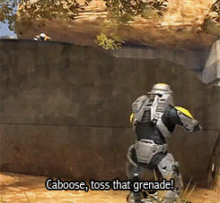 bloodgulchalpha:Red vs Blue Things: ↳ Moments: Caboose/Grenades