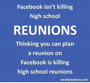 ... attending a high school reunion facebook high school reunion high