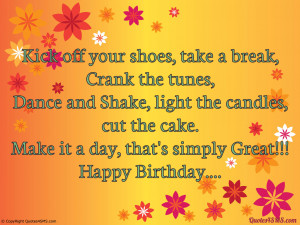 Great Happiness Success And Hope Happy Birthday Quotes Sms