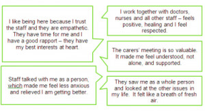The ideal professional, as described by service users, young people ...