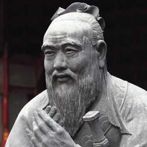 Photograph of Confucius