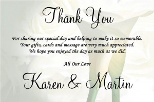 Wedding Thank You Sayings Searching Tips